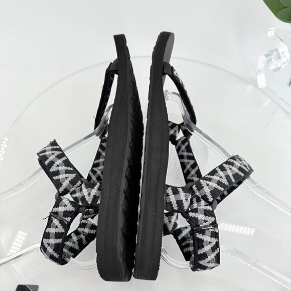 Teva Mens Original Universal Sandal Size 13 Black Gray Nylon Adjustable - Picture 14 of 16